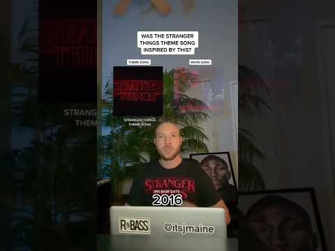 Was The Stranger Things Theme Song Inspired By This Movie Song? #shorts #strangerthings #netflix