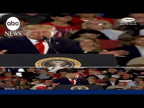 Trump rallies in red states for GOP as midterms approach