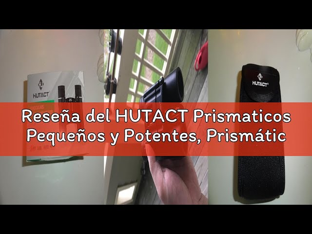 Vídeo relacionado con HUTACT Prismaticos Pequeños y Potentes, Prismáticos 10x25 para Conciertos, Teatro, ópera, para Viajeo, Observación de pájaros, Aptos para Adultos y niños