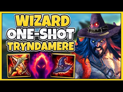 *ONE-SHOT SPINS* I GOT REPORTED FOR SCRIPTING (FULL AP TRYNDAMERE) - League of Legends