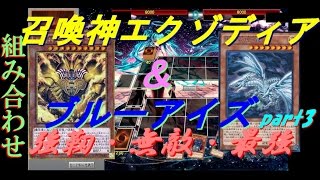 【遊戯王ADS】強靭・無敵・最強　召喚神エクゾディア＆ブルーアイズ(part3)【yugioh】-毎日更新-