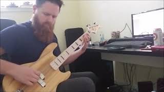 Video thumbnail for Glarry GP Pro bass modded with Dimarzio Relentless middle pickup by Clay Matthews