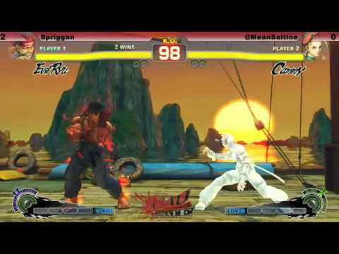 Chicago 4 Ultimate: SSF4AE Loser's Finals: Spriggan vs. MeanSaltine