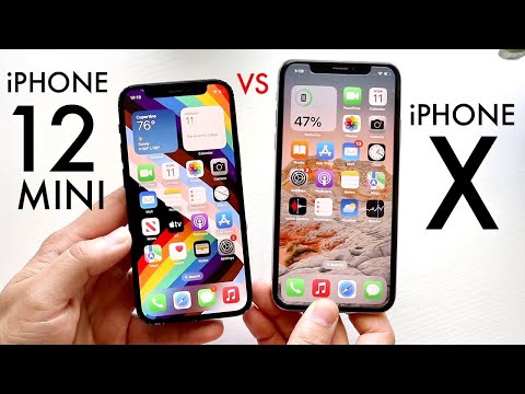 iPhone 12 Mini Vs iPhone X In 2022! (Comparison) (Review)