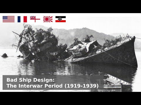 Inter-war ship designs - 5 Bad Ideas