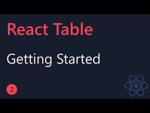 React Table Tutorial 1 Introduction