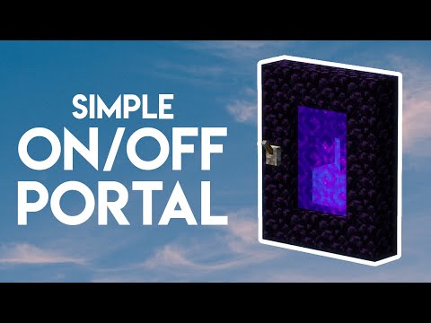 🔥 Ultimate Nether Portal Trick! | Minecraft Redstone Tutorial