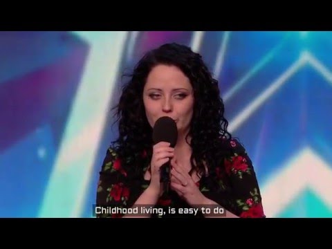 Kathleen Jenkins - Wild horses BGT (with lyrics)