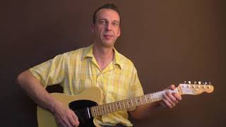 Rockabilly Guitar Lesson -  Hey Porter by Johnny Cash