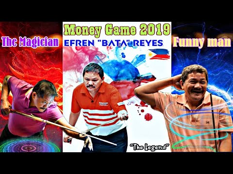 【Pool Live】Money Game 2019 -33K- Efren "Bata" Reyes 🆚 Dondon Razalan  - Race18