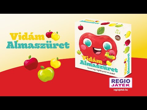 Vidám Almaszüret társasjáték kép