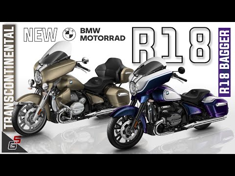 NEW 2022 BMW R18 B Bagger and Transcontinental │ Specs & Infographics