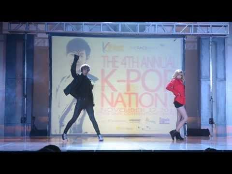 131117 K-Nation Double Trouble (DianeXAaron) - Troublemaker + Now [Troublemaker]