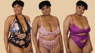 My Springtime Curvy + Plus Size Lingerie Picks from Shein Curve | Jasmine Mitchell video