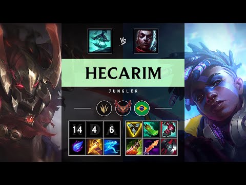 Hecarim Jungle vs Ekko - BR Grandmaster Patch 25.16