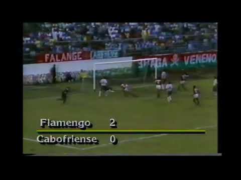 Cabofriense 0 x 2 Flamengo - Campeonato Carioca 1988
