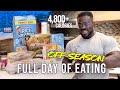 EVERYTHING I Eat in the Off Season (4,800+ Calories TOTAL)