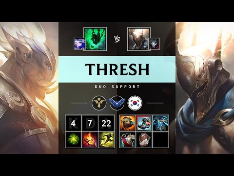 Thresh Support vs Pantheon - KR Diamond Patch 25.09