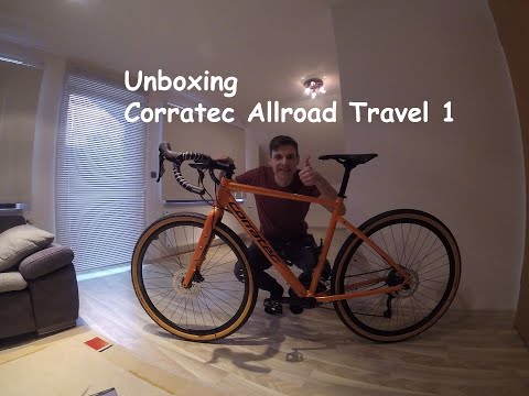 Gravel Bike Unboxing | Corratec Allroad Travel 1 2022