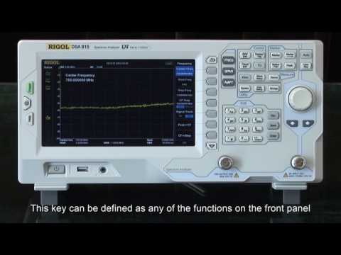 3.2Ghz Spectrum Analyzer with Tracking Generator-DSA832E-TG