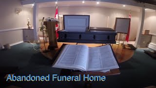 Recently Abandoned Funeral Home - Very Bizarre