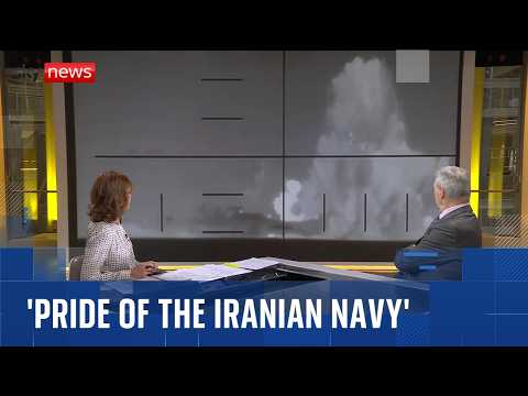 How the US managed to sink 'the pride of Iran's navy' | Michael Clarke analysis