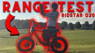 RIDSTAR Q20 Range Test – How Far Can It Go❓ Shocking Results‼️