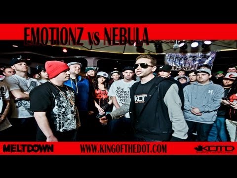 KOTD - Rap Battle - Emotionz vs Nebula