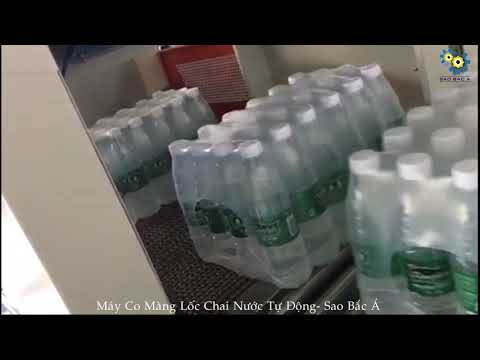 Video Máy Rút Màng Co Lốc Nước Tự Động