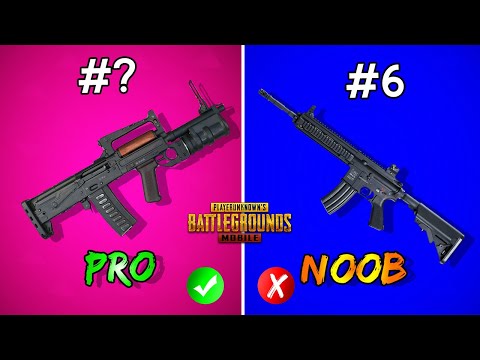 13 Senjata Terbaik PUBG Mobile & PC Yang Paling Sering Digunakan Oleh Pro Player