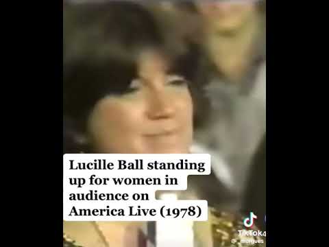 Lucille Ball, America Alive, hands off guests clip