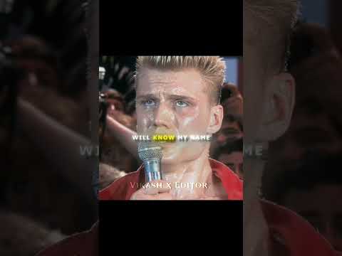 DRAGO--You will lose Rocky IV ||MoonDeity _ Interworld- One Chance (slowed) #rocky #drago#viral