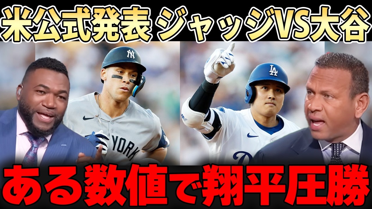 【大谷翔平】ついにランキングが発表された！異常な数値を叩き出す大谷の秘密に迫る！レジェンドが徹底分析！