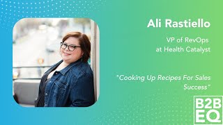 Cooking Up Recipes For Sales Success