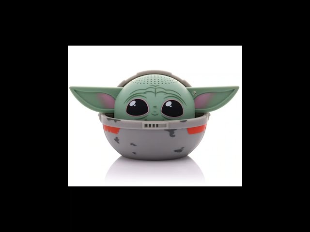Vídeo relacionado con Bitty Boomers Star Wars: The Mandalorian - Grogu in Pram - Mini Altavoz Bluetooth
