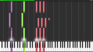 Smoke - Ben Folds Five - Synthesia Piano Tutorial