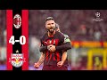 We advance to the Round of 16 | AC Milan 4-0 RB Salzburg | Highlights Champions League