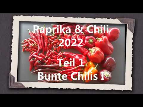 , title : 'Paprika & Chili 2022 Teil 1 - Bunte Chilis I'