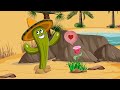 La Amable Historia Del Cactus Y La Bonita Rosa Cuentos Morales Para Niños