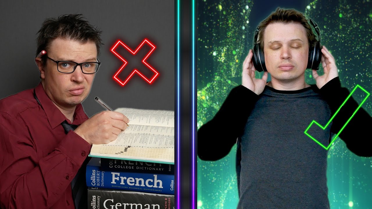 The LAZY way to learn a language (polyglot advice)