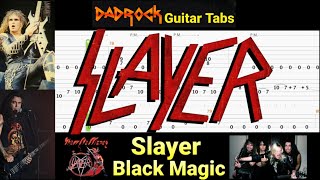 Black Magic - Slayer - Guitar + Bass TABS Lesson