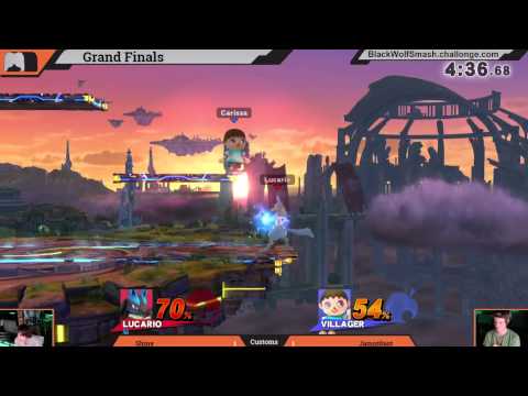 Grand Finals - Shiny (Lucario) vs. BnB|Jamnt0ast (Villager) - BW April Smash 4