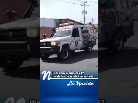 Ureña envía primeras 12 toneladas de ayuda humanitaria a Caracas #tachira #reporte #frontera #