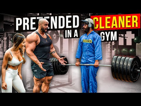 Elite Powerlifter Pretended to be a CLEANER #13 | Anatoly GYM PRANK