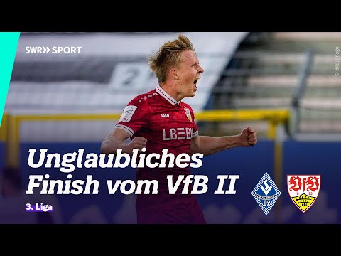 3. Liga: Waldhof Mannheim - VfB Stuttgart II, 6. Spieltag | SWR Sport