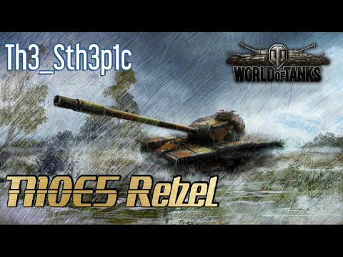 || T110E5 Rebel || 6000+ DMG || 4 Kills || Mastery || Ft. Th3_Sht3p1c || WOT Blitz ||