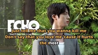 Download lagu 진 (Jin) 'Don't Say You Love Me' KARAOKE mp3 Download lagu 진 (Jin) 'Don't Say You Love Me' KARAOKE mp3