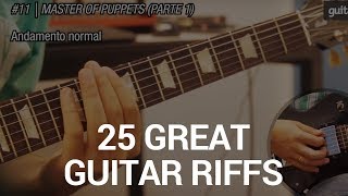 25 Grandes Riffs de Guitarra - 25 Great Guitar Riffs