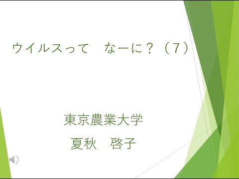 シリーズ 　ウイルスってなーに ？3