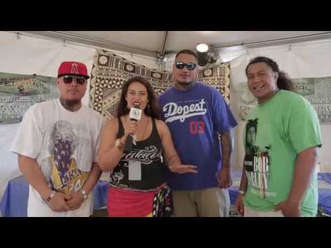Trey Smoov,  Backstage Interview @ 4th Annual Island Reggae Fest